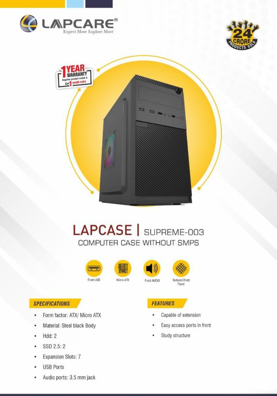 Lapcare Launched Affordable Supreme PC Cabinet Series In, 46% OFF